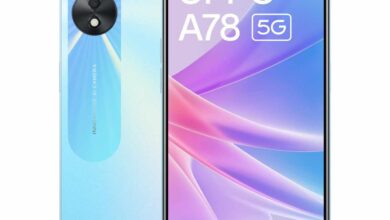 Oppo A78 5G Glowing Blue