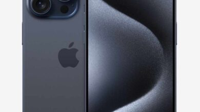 Apple iPhone 15 Pro Blue Titanium