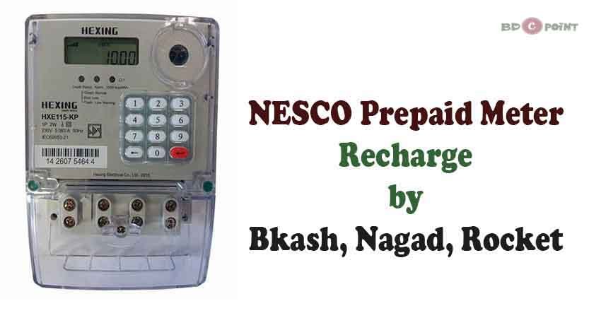 Nesco Bill Payment by bKash, Nagad & Rocket