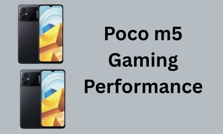 Poco m5 Gaming Performance