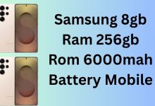 Samsung 8gb Ram 256gb Rom 6000mah Battery Mobile